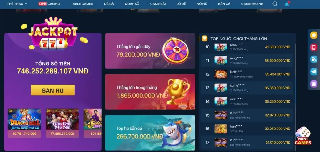 Trải nghiệm di động ole777 code